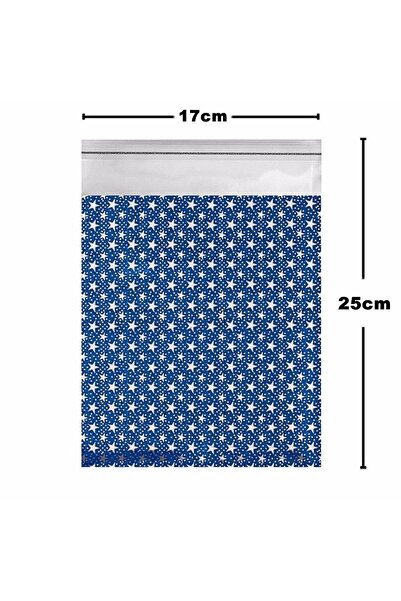 LilaHediyelikEşya 5 Adet 17x25 Metalize Hediye Poşeti Kendinden Bantlı Hediye Poşeti Yazma Poşeti Hediye Paketi