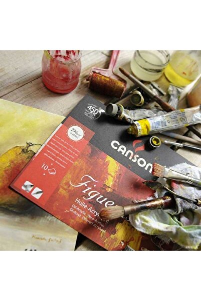 Canson Figueras Oil Color Pad 290gr Oil Color Block 10 Sheets 19x25cm