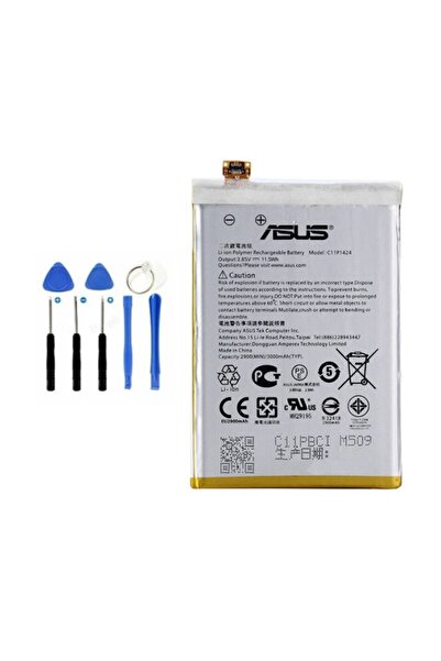 Tıklakap Asus Zenfone2 5.5 C11p1424 Z00ad Ze550ml Ze551ml Batarya Pil + Tamir...
