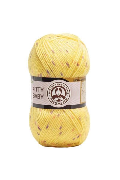 Ören Bayan Knitted Kitty 380 Model Baby Hand Knitting Lanyard