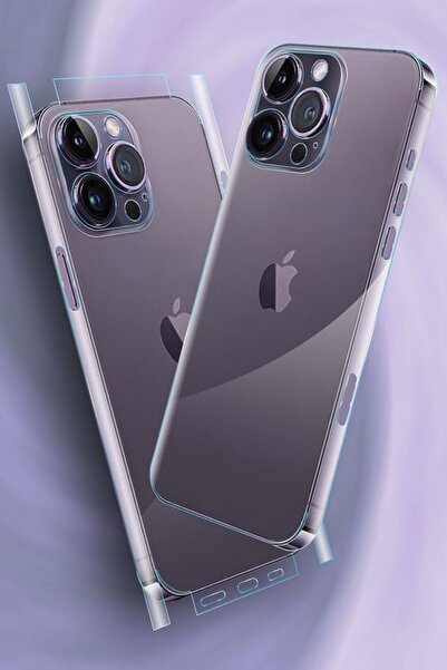 Genel Markalar Iphone 12promax 360 Full Body Tam Yüzey Arka Çerçeve Kaplama K...