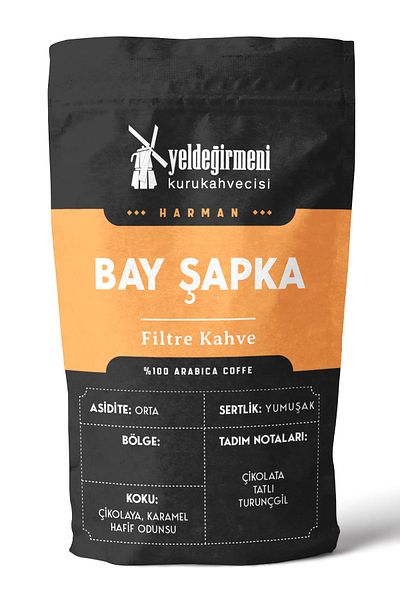 Yeldeğirmeni Kurukahvecisi 1000 gr Filter Coffee Mr. Hat