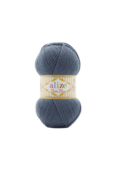 Alize Baby Best 5 Pieces 100 Grams Hand Knitted 418 Outdoor Aviator