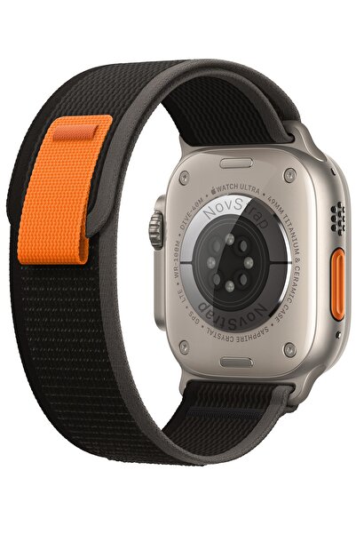 NovStrap Apple Watch 42mm 44mm 45mm 49mm 1 2 3 4 5 6 7 8 Se Ultra Kordon Trai...