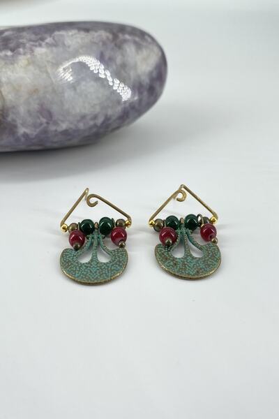 Cocopelli Concept أقراط أصلية مصنوعة يدويًا