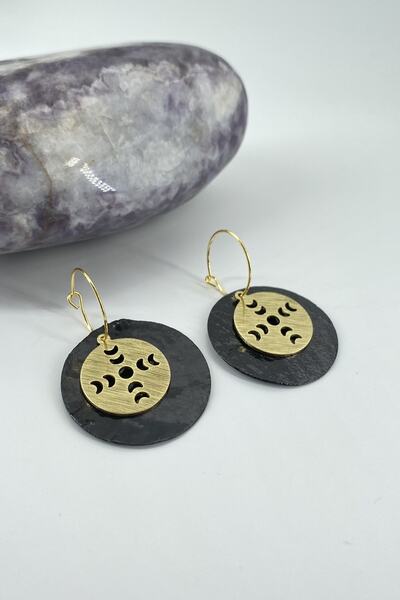 Cocopelli Concept أقراط مصنوعة يدوياً من عرق اللؤلؤ