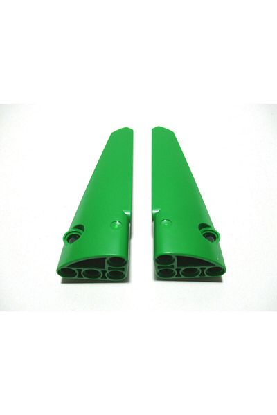 LEGO Original Accessory Moc Custom Technic Thin Long Panel Light Green Right and Left 2 Pieces to Send