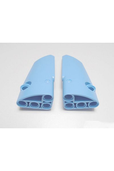 LEGO Original Accessory Custom Technic Small Panel Medium Azure Right and Left 2 Pieces to Send