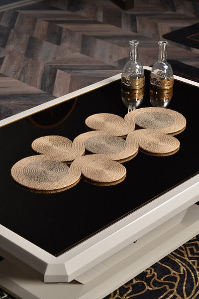Natural Dowry Endless Lite Natural Rope Living Room Dining Table Coffee Table Kitchen Cloth Runner