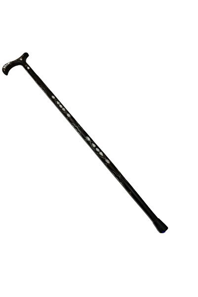 Bozgeyik Sedefcilik Baston Özel Işlemeli-3 Ortapedik Baston,hediyelik