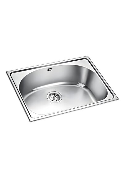 PAIDOK 0205 Paslanmaz Çelik Evye Tezgah Altı + Üstü Montaja Uygun / 1.0 Kalın...