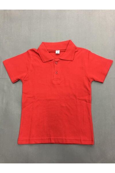 1983 GÖKKUŞAĞI KİDS ÇOCUKLARIN RENKLİ DÜNYASI Tricou de culoare solidă cu gât polo