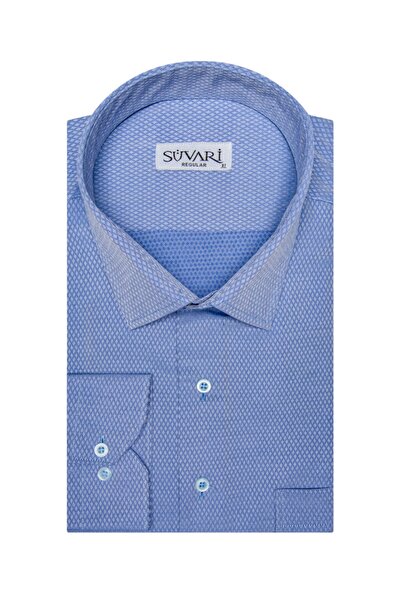 SÜVARİ Armür Desenli Erkek Gömlek