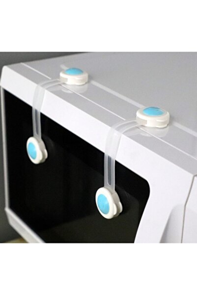 Mabelist طقم خزانة وقفل للدرج مكون من قطعتين لحماية الأطفال