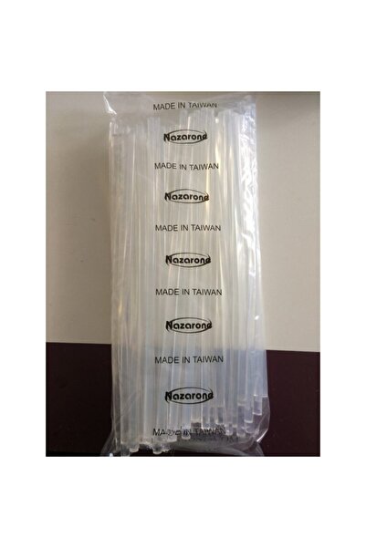 Nazar Mum Silikon 7.4x30cm Ince Sıcak Mum Silikon Çubuk Uç 1 Kg