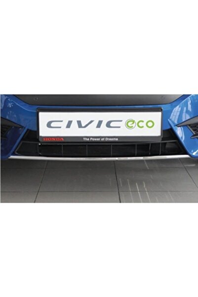 OLED GARAJ Honda Civic İçin Uyumlu Fc5 Ön Tampon Alt Nikelajı Krom Tek Parça