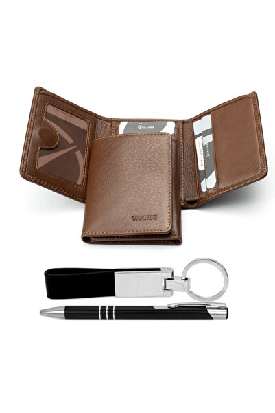 Grande 1414 Чоловічий гаманець з натуральної шкіри на магніті