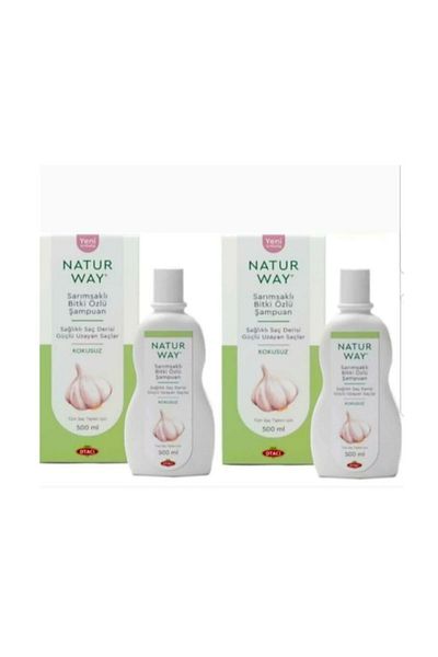 Otacı Naturway Garlic Shampoo - Set of 2 X 500 Ml