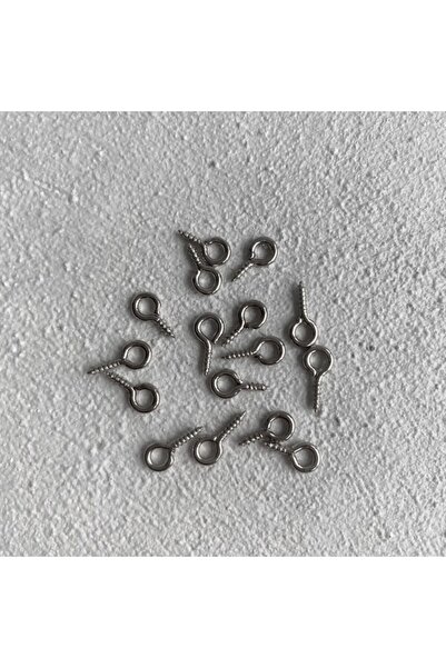 arte pion Epoksi Takı Vidası, Takı Çivisi 100 Adet - Gümüş