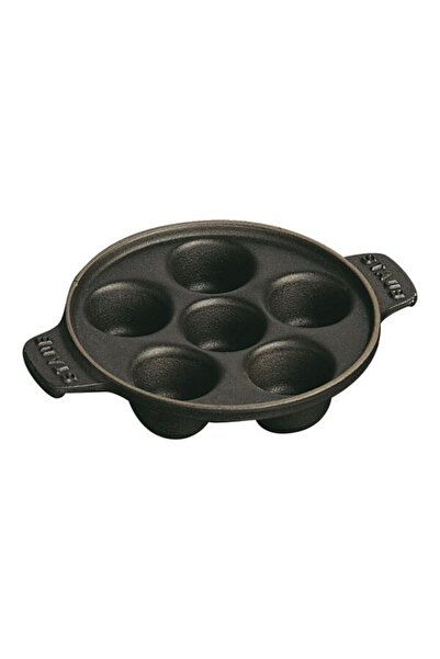 STAUB وعاء طهي من الصب مكون من 6 أقسام