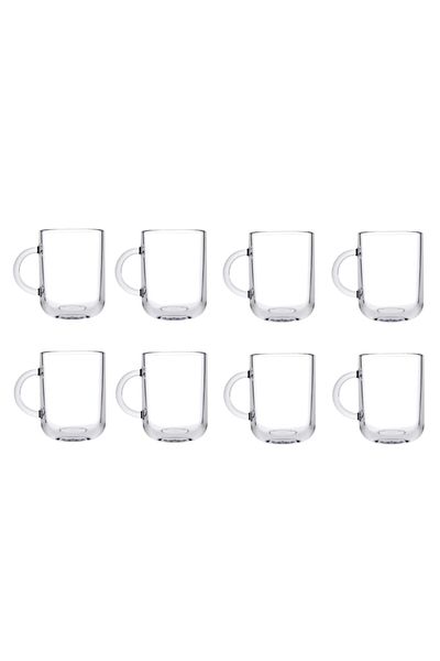 Paşabahçe White 8Pcs Mug 330Cc 55753 55753 8Mug