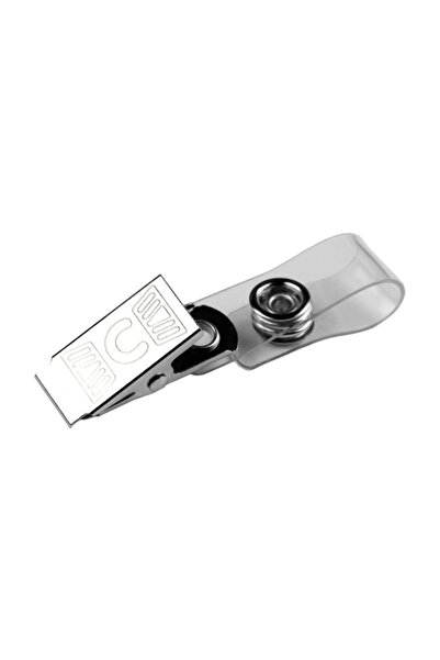 Bigpoint Metal Clip with Transparent Strap X 100 Pieces