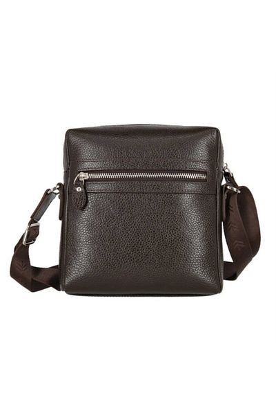 Eminsa Leather Zippered Men's Shoulder Bag