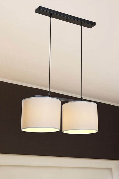 Gloria Marcella Chandelier White - Set of 2 Row