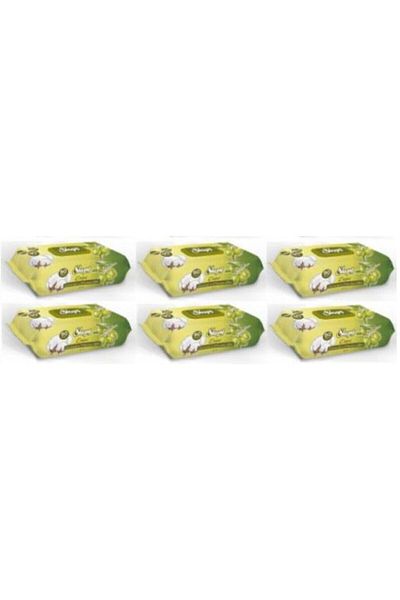 Sleepy Wet Wipes Olive Oil 90 Pieces X 6 (total 540 Wipes)