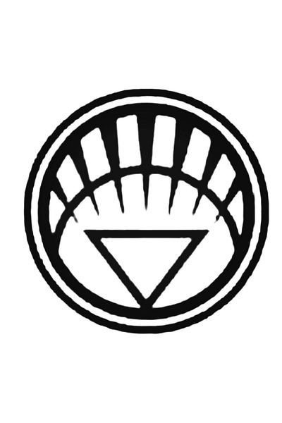 Universal Αυτοκόλλητο 20 εκ. White Lantern Corps Life Symbol - Αυτοκόλλητο αυτοκινήτου, αυτοκινήτου, σημαία, τοίχου