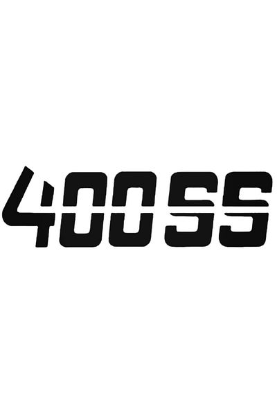 Universal Αυτοκόλλητο 400 Ss Αυτοκόλλητο Αυτοκόλλητο Τοίχου Αυτοκόλλητο Αυτοκόλλητο Σπιτιού Διακοσμητικό Αυτοκόλλητο 20 εκ.