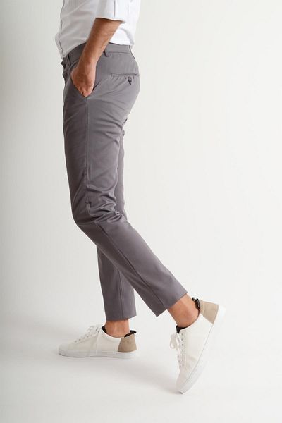 Luppo Club Casual Fabric Gray Men's Pants Swing