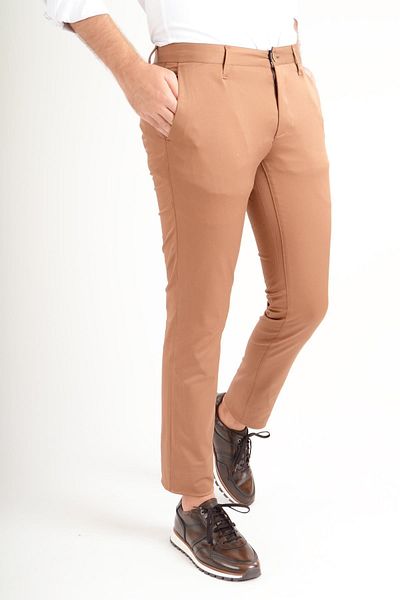 Luppo Club Ανδρικό παντελόνι Casual Fabric Cinnamon Sarıyer
