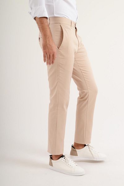 Luppo Club Ανδρικό παντελόνι Casual Fabric Beige