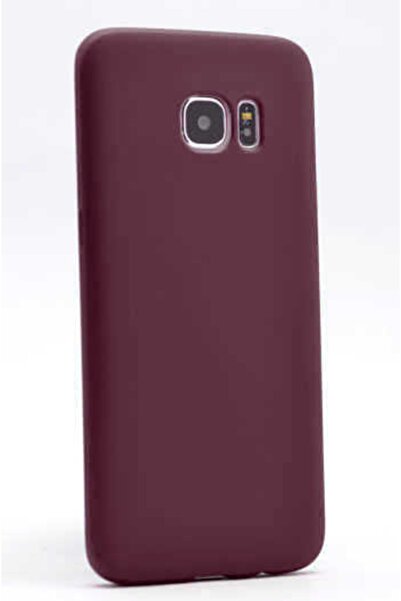 Galaxy Note 5 Compatible Case Matte Soft Premier Silicone Cover-Damson-Burgundy