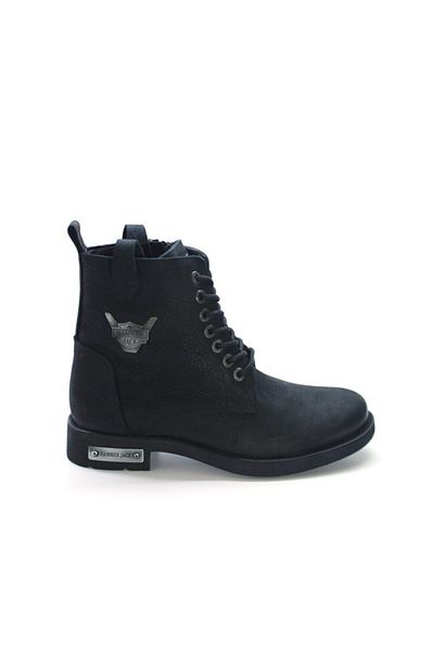 Hammer Jack Ανδρικά Black Washed Nubuck Boots 102 15200-m