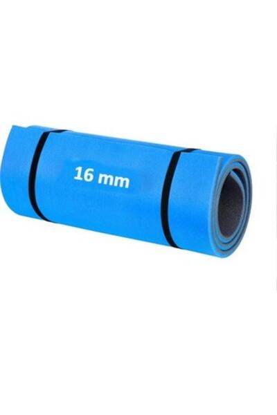 instatech Çocuk Oyun Minderi 16 mm - 180 x 60 cm - Çift Taraflı Mavi-siyah