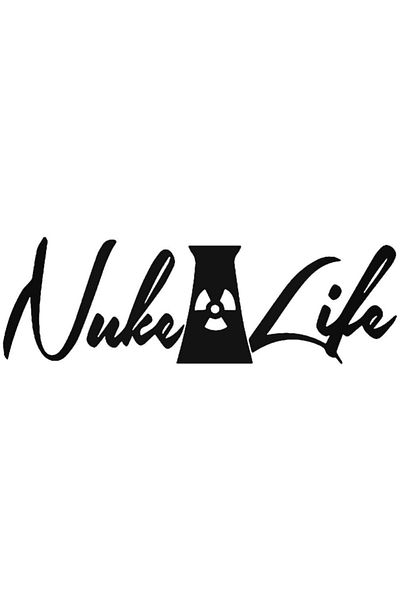 Universal Nuke Life Jdm Ιαπωνικό αυτοκόλλητο Αυτοκόλλητο Αυτοκόλλητο Τοίχου Αυτοκινήτου 20cm