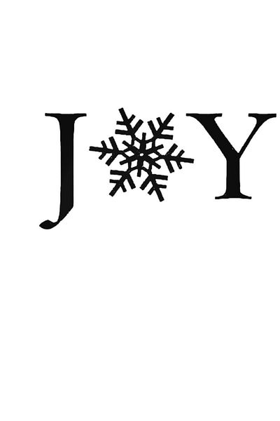 Universal Joy Snowflake Χριστουγεννιάτικο Αυτοκόλλητο Χειμερινές Παρανοχές Αυτοκόλλητο Αυτοκόλλητο Τοίχου Αυτοκόλλητο Αυτοκόλλητο Σπίτι 20cm