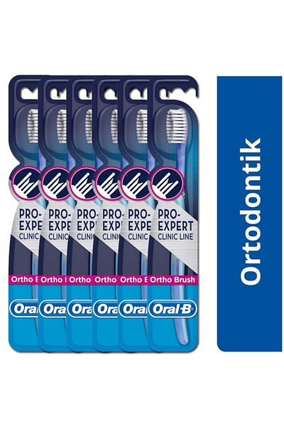 Oral-B Ortho Brush Orthodontic Toothbrush 35 Soft X 6 Pieces