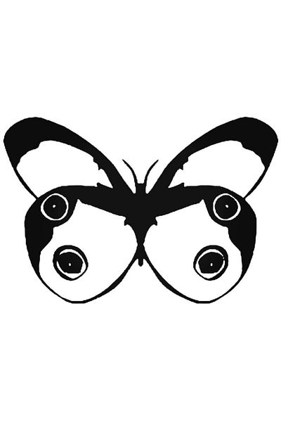 Universal Αυτοκόλλητο Butterfly 22 Car Auto Arma Αυτοκόλλητο τοίχου 20 εκ