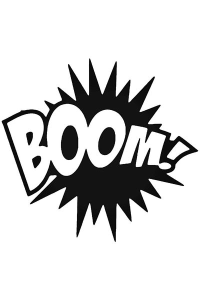 Universal Boom Sound Jdm Ιαπωνικό 1 Αυτοκόλλητο Αυτοκόλλητο Αυτοκόλλητο Τοίχου Αυτοκινήτου 20cm