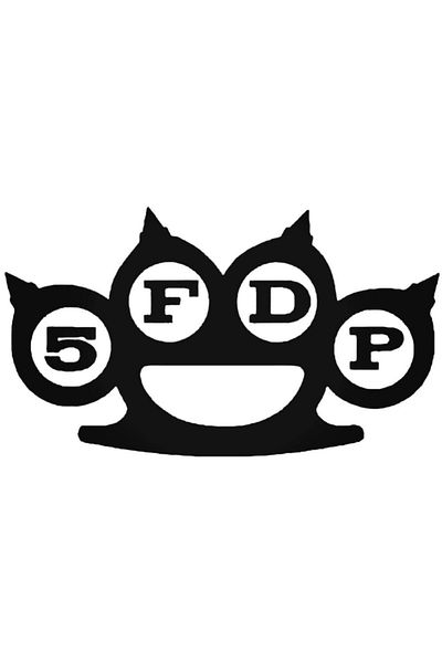 Universal Αυτοκόλλητο Five Finger Death Punch Αυτοκόλλητο Αυτοκόλλητο Τοίχου Αυτοκινήτου 20 εκ