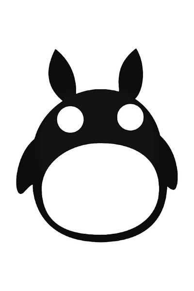 Universal Αυτοκόλλητο Totoro Anime 1 Car Auto Rigging Αυτοκόλλητο τοίχου 20cm