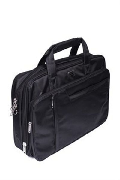MODA 8125 Black Laptop 17” Full Bellows Briefcase