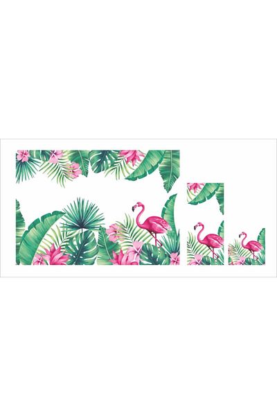Walldeco Set de 3 plăci de serviciu american pentru 4 persoane