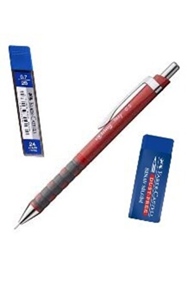 Rotring Tikky 0,7 Versatil Kalem, Faber Castell Sınav Silgisi, Faber Castell ...