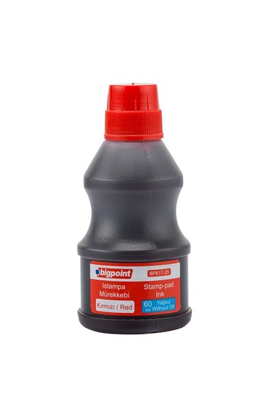 Bigpoint Istampa Ink 60ml Red Box of 12