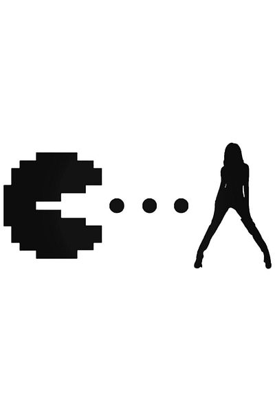 Universal Αυτοκόλλητο Pacman Αυτοκόλλητο Αυτοκόλλητο Τοίχου Αυτοκινήτου 20 εκ