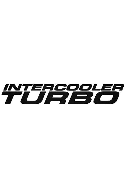Universal ملصق Intercooler Turbo ملصق حائط تزوير السيارة 20 سم